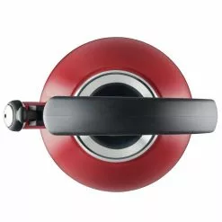 8-Cup Enamel on Steel Induction Stovetop Teakettle with Flip-Up Spout by Circulon 10 8-Cup Enamel on Steel Induction Stovetop Teakettle with Flip-Up Spout by Circulon -Cookware Sales Shop red circulon tea kettles 48170 1f 1000