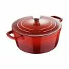 6 qt. Cast Iron Dutch Oven with Lid by MasterPRO 2 6 qt. Cast Iron Dutch Oven with Lid by MasterPRO -Cookware Sales Shop red dutch ovens mpus16321red 64 1000