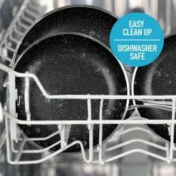 10-Piece Aluminum Red Ultra-Durable Non-Stick Diamond Infused Cookware Set with Glass Lids by GRANITESTONE 13 10-Piece Aluminum Red Ultra-Durable Non-Stick Diamond Infused Cookware Set with Glass Lids by GRANITESTONE -Cookware Sales Shop red granitestone pot pan sets 7208 fa 1000