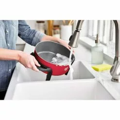 3 qt. Ceramic Non-Stick Multi-Use Fondue Pot Set with 8 Fondue Forks in Red by GreenLife 16 3 qt. Ceramic Non-Stick Multi-Use Fondue Pot Set with 8 Fondue Forks in Red by GreenLife -Cookware Sales Shop red greenlife fondue pots cc005120 001 76 1000