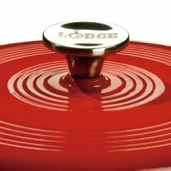 Enamelware 6 qt. Round Cast Iron Dutch Oven in Red with Lid by Lodge -Cookware Sales Shop red lodge dutch ovens ec6d43 c3 1000