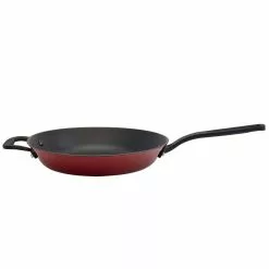 5 Piece Lite Cast Iron Non-Stick Cookware Set in Fired Brick Red by Mason Craft and More -Cookware Sales Shop red mason craft and more pot pan sets ttu v1615 ecm 1f 1000