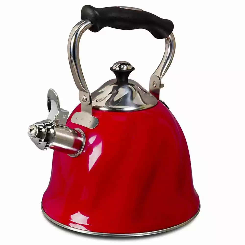 Alderton 2.3 Quart Tea Kettle in Red by Mr. Coffee 3 Alderton 2.3 Quart Tea Kettle in Red by Mr. Coffee