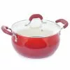 Corbett 5.4 qt. Red Nonstick Aluminum Dutch Oven by Oster 2 Corbett 5.4 qt. Red Nonstick Aluminum Dutch Oven by Oster -Cookware Sales Shop red oster dutch ovens 985115165m 64 1000
