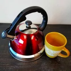 Claredale 7-Cup Stainless Steel Tea Kettle by Unbranded -Cookware Sales Shop red tea kettles 985100683m 4f 1000