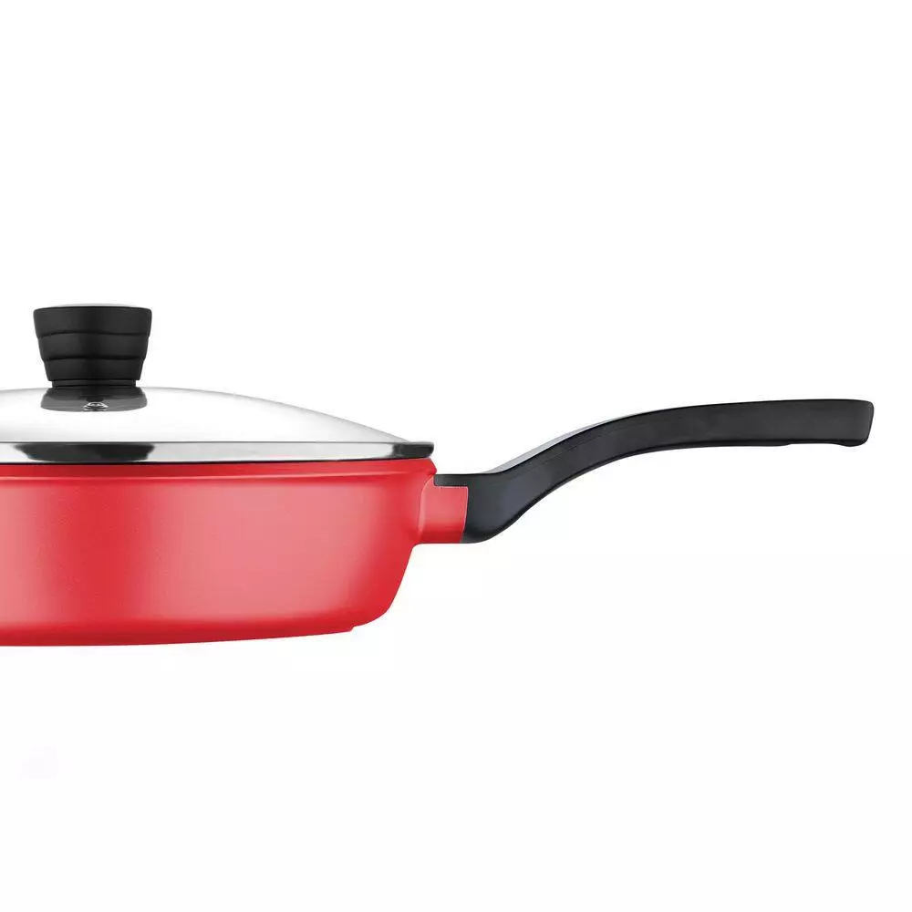 4 qt. Aluminum Saute Pan with Lid by BERGNER 7 4 qt. Aluminum Saute Pan with Lid by BERGNER - Image 5