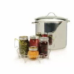 Endurance 20 qt. Stainless Steel Canning & Preserving with Glass Lid by RSVP International