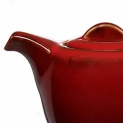 2-Cup Crimson Porcelain Tea Pots 14 oz. (Set of 12) by Oneida -Cookware Sales Shop rustic oneida tea kettles l6753074860 1f 1000