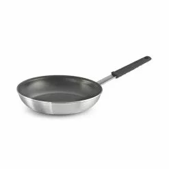 Professional Fusion 10 in. Aluminum Frying Pan in Satin Silver by Tramontina