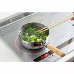 1.2 qt. Stainless Steel Yukihira Pot with Dual Pouring Spouts by Unbranded -Cookware Sales Shop sauce pans 86751 1f 1000