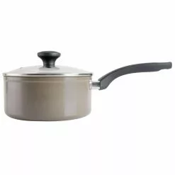Everyday Bowcroft 3 qt. Aluminum Saucepan in Warm Grey by MARTHA STEWART 12 Everyday Bowcroft 3 qt. Aluminum Saucepan in Warm Grey by MARTHA STEWART -Cookware Sales Shop sauce pans 985118914m c3 1000