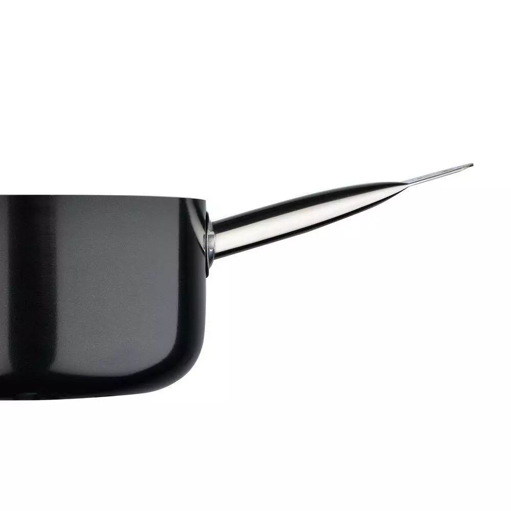 3.5 qt. Aluminum Nonstick Sauce Pan in Black with Lid by BERGNER 6 3.5 qt. Aluminum Nonstick Sauce Pan in Black with Lid by BERGNER - Image 4