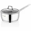 2 qt. Stainless Steel Sauce Pan with Glass Lid by CONTEXT 2 2 qt. Stainless Steel Sauce Pan with Glass Lid by CONTEXT -Cookware Sales Shop sauce pans ctsauce2ss 64 1000