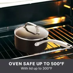 1.5 Qt. Hard-Anodized Aluminum Nonstick Sauce Pan in Black with Lid by EPPMO 15 1.5 Qt. Hard-Anodized Aluminum Nonstick Sauce Pan in Black with Lid by EPPMO -Cookware Sales Shop sauce pans em c2002 5 76 1000