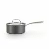 Nera 2 qt. Hard Anodized Aluminum Covered Saucepan by LAGOSTINA
