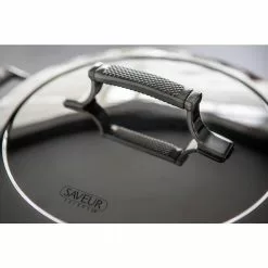 3 qt. Tri-Ply Stainless Steel Saucepan with Lid by SAVEUR SELECTS 13 3 qt. Tri-Ply Stainless Steel Saucepan with Lid by SAVEUR SELECTS -Cookware Sales Shop sauce pans m19 005 4 44 1000