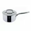 3 qt. Tri-Ply Stainless Steel Saucepan with Lid by SAVEUR SELECTS
