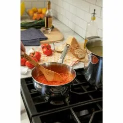 2 qt. Tri-Ply Stainless Steel Chef's Pan with Lid by SAVEUR SELECTS -Cookware Sales Shop sauce pans m19 005 5 76 1000