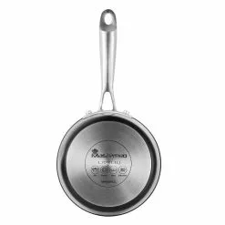 1.2 qt. Aluminum Durable Sauce Pan in Black by MasterPRO 13 1.2 qt. Aluminum Durable Sauce Pan in Black by MasterPRO -Cookware Sales Shop sauce pans mpus13004blk 1f 1000