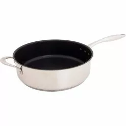Earth Pan ETERNA 5.3 qt. Stainless Steel Nonstick Sauce Pan with Glass Lid by Unbranded 13 Earth Pan ETERNA 5.3 qt. Stainless Steel Nonstick Sauce Pan with Glass Lid by Unbranded -Cookware Sales Shop sauce pans zp11 5l 44 1000