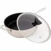 Earth Pan ETERNA 5.3 qt. Stainless Steel Nonstick Sauce Pan with Glass Lid by Unbranded 1 Earth Pan ETERNA 5.3 qt. Stainless Steel Nonstick Sauce Pan with Glass Lid by Unbranded -Cookware Sales Shop sauce pans zp11 5l 64 1000
