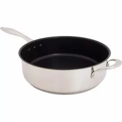 Earth Pan ETERNA 5.3 qt. Stainless Steel Nonstick Sauce Pan with Glass Lid by Unbranded 14 Earth Pan ETERNA 5.3 qt. Stainless Steel Nonstick Sauce Pan with Glass Lid by Unbranded -Cookware Sales Shop sauce pans zp11 5l fa 1000