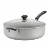6 qt. Aluminum Nonstick Saute Dishwasher Safe with lid by Unbranded -Cookware Sales Shop saute pans 22306 64 1000