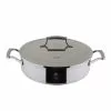 5 qt. Tri-Ply Stainless Steel Saute Pan with Lid by SAVEUR SELECTS 2 5 qt. Tri-Ply Stainless Steel Saute Pan with Lid by SAVEUR SELECTS -Cookware Sales Shop saute pans m19 005 11 64 1000