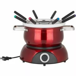 Scarlet Stainless Steel 3-In-1 Electric Fondue Pot Set by Trudeau