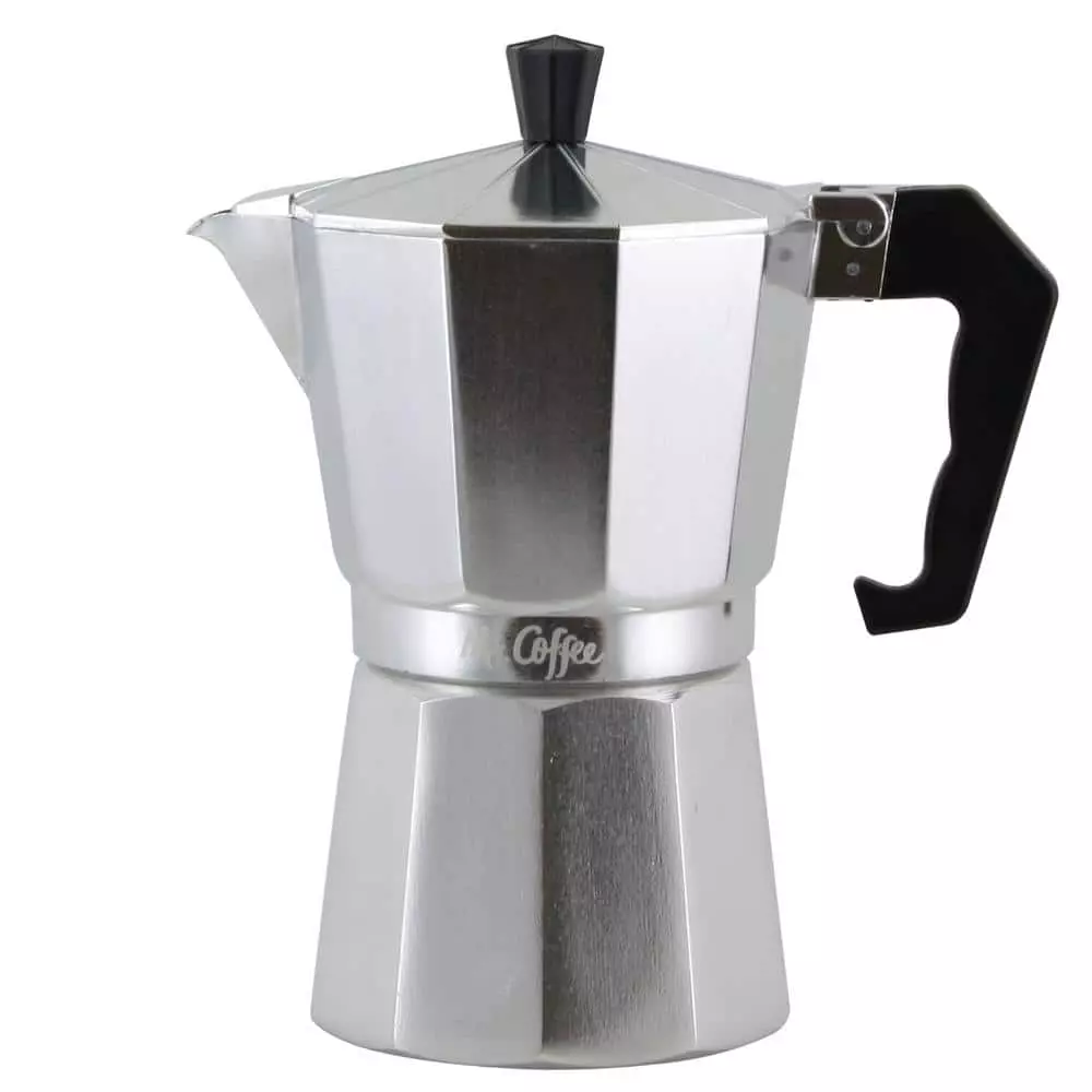 Brixia 6-Cup Aluminum Stovetop Expresso Maker by Mr. Coffee 4 Brixia 6-Cup Aluminum Stovetop Expresso Maker by Mr. Coffee - Image 2