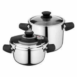 Vita 4-Piece Pressure Cooker Set by BergHOFF