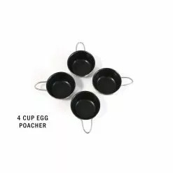 4 Cup 18/10 Stainless Steel Egg Poacher with Non-Stick Coating by Cook Pro 12 4 Cup 18/10 Stainless Steel Egg Poacher with Non-Stick Coating by Cook Pro -Cookware Sales Shop silver cook pro egg poachers 521 44 1000