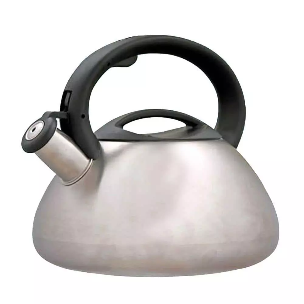 Sphere 11.2-Cup Stovetop Tea Kettle in Silver by Creative Home 3 Sphere 11.2-Cup Stovetop Tea Kettle in Silver by Creative Home
