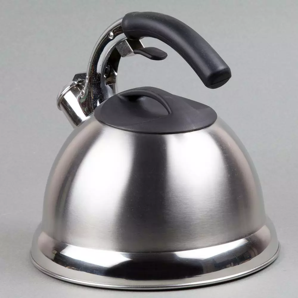 Avalon 12-Cup Stovetop Tea Kettle in Silver by Creative Home 6 Avalon 12-Cup Stovetop Tea Kettle in Silver by Creative Home - Image 4