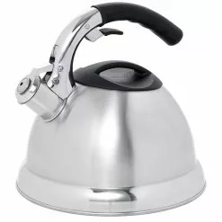Avalon 12-Cup Stovetop Tea Kettle in Silver by Creative Home