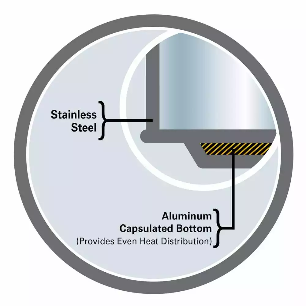 Camille 12-Cup Stovetop Tea Kettle in Silver by Creative Home 6 Camille 12-Cup Stovetop Tea Kettle in Silver by Creative Home - Image 4