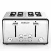 1-Piece Silver Stainless Steel Toaster by Unbranded