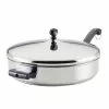 Classic Series 4.5 qt. Stainless Steel Nonstick Saute Pan with Lid by Farberware 2 Classic Series 4.5 qt. Stainless Steel Nonstick Saute Pan with Lid by Farberware -Cookware Sales Shop silver farberware saute pans 50012 64 1000