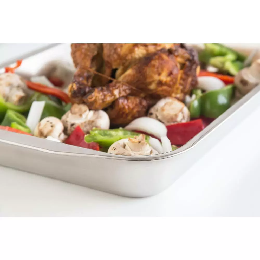 3.75 qt. Stainless Steel Roasting Pans without Lid by Fox Run 5 3.75 qt. Stainless Steel Roasting Pans without Lid by Fox Run - Image 3