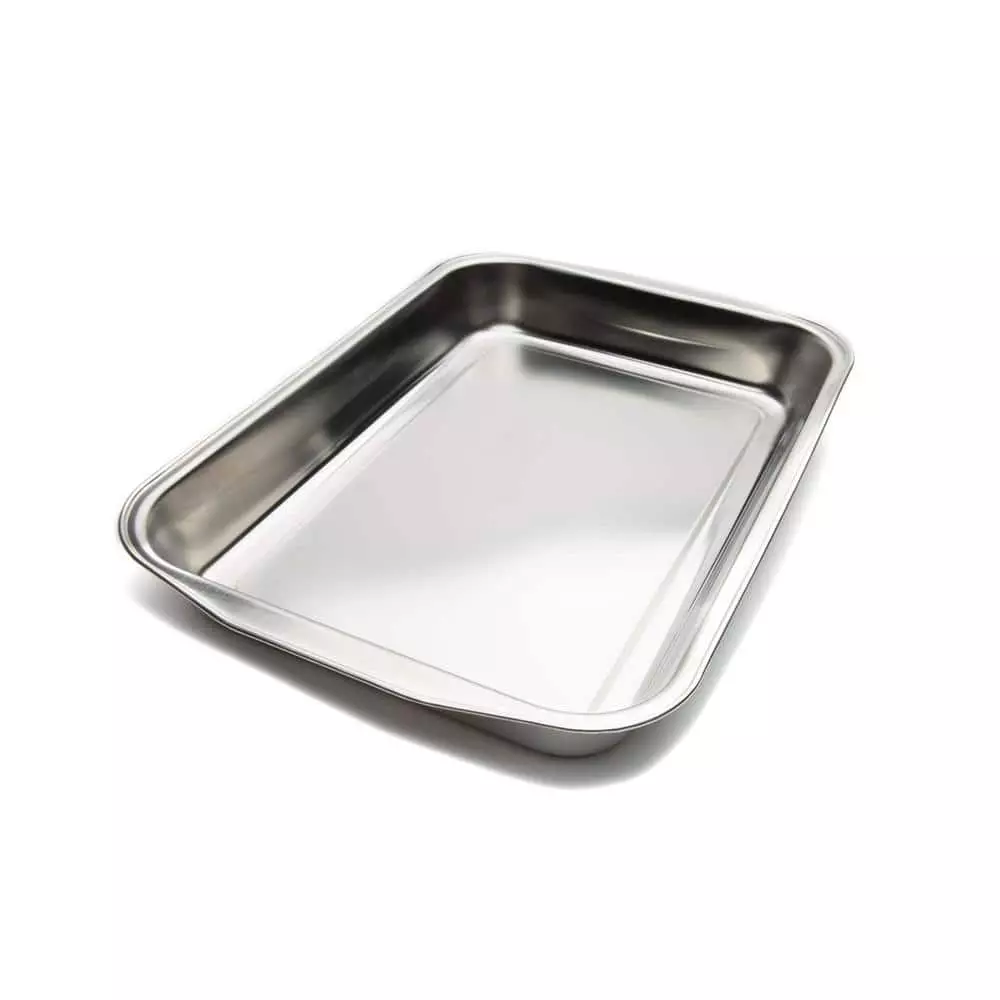 3.75 qt. Stainless Steel Roasting Pans without Lid by Fox Run 3 3.75 qt. Stainless Steel Roasting Pans without Lid by Fox Run