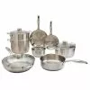 12-Piece Silver Ready Cook Stainless Steel Cookware Set by Frigidaire 1 12-Piece Silver Ready Cook Stainless Steel Cookware Set by Frigidaire -Cookware Sales Shop silver frigidaire pot pan sets fr 14882 ec 64 1000