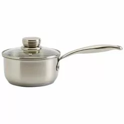 12-Piece Silver Ready Cook Stainless Steel Cookware Set by Frigidaire -Cookware Sales Shop silver frigidaire pot pan sets fr 14882 ec c3 1000