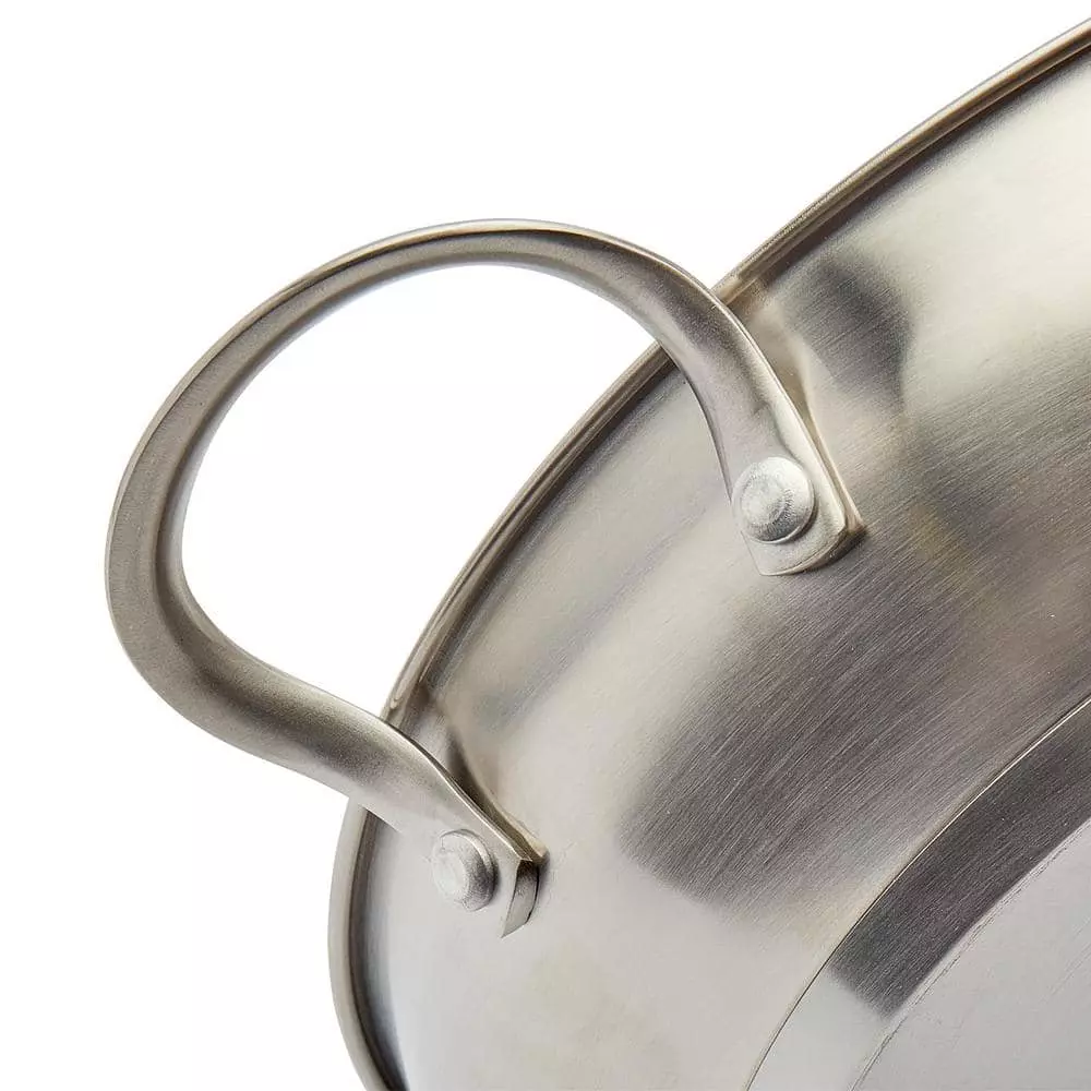 12 in. Silver Stainless Steel Assist Handle Induction Ready Frying Pan with Lid by Frigidaire 7 12 in. Silver Stainless Steel Assist Handle Induction Ready Frying Pan with Lid by Frigidaire - Image 5