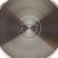 12 in. Silver Stainless Steel Assist Handle Induction Ready Frying Pan with Lid by Frigidaire 16 12 in. Silver Stainless Steel Assist Handle Induction Ready Frying Pan with Lid by Frigidaire -Cookware Sales Shop silver frigidaire skillets fr 14883 ec 44 1000