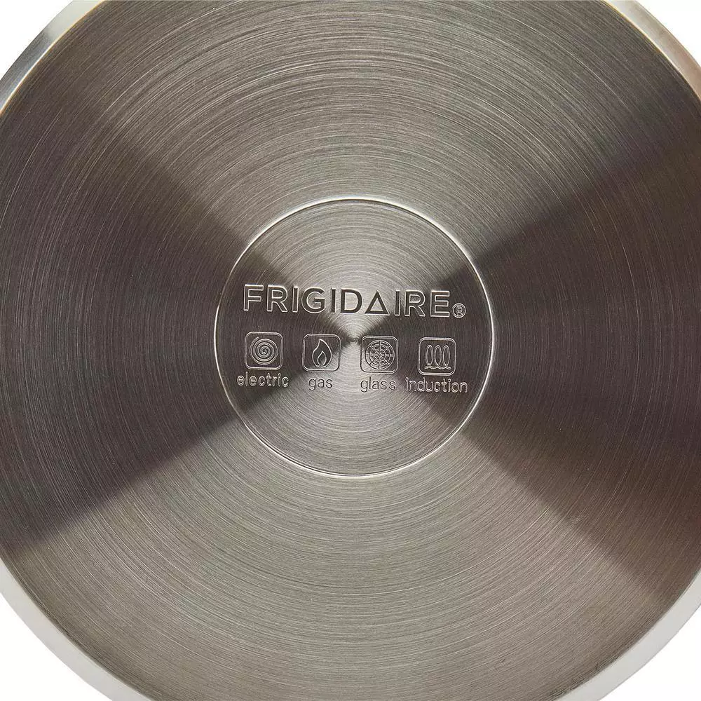 12 in. Silver Stainless Steel Assist Handle Induction Ready Frying Pan with Lid by Frigidaire 8 12 in. Silver Stainless Steel Assist Handle Induction Ready Frying Pan with Lid by Frigidaire - Image 6