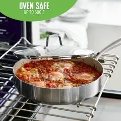 10-Piece Stainless Steel Pro Cookware Set by GreenLife -Cookware Sales Shop silver greenlife pot pan sets cc005551 001 31 1000