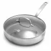 Chatham 3.75 qt. Stainless Steel Saute Pan with Lid by GreenPan 1 Chatham 3.75 qt. Stainless Steel Saute Pan with Lid by GreenPan -Cookware Sales Shop silver greenpan saute pans cc005350 001 64 1000