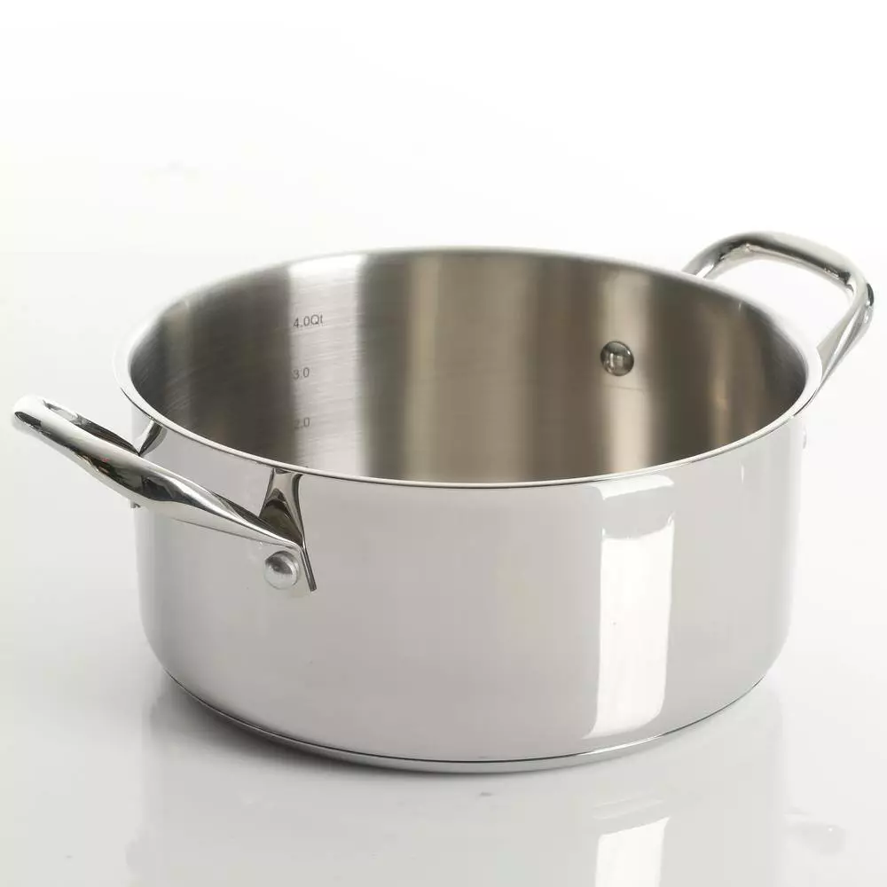 Devon 10-Piece Stainless Steel Cookware Set in Silver by KENMORE ELITE 8 Devon 10-Piece Stainless Steel Cookware Set in Silver by KENMORE ELITE - Image 6