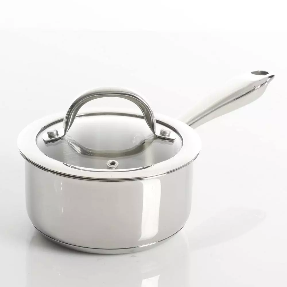 Devon 10-Piece Stainless Steel Cookware Set in Silver by KENMORE ELITE 5 Devon 10-Piece Stainless Steel Cookware Set in Silver by KENMORE ELITE - Image 3