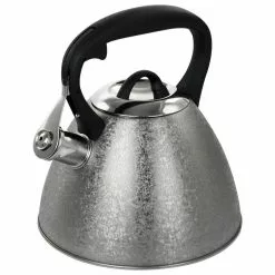 10-Cup Stainless Steel Whistling Tea Kettle by Mr. Coffee